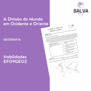 A Divisão do Mundo em Ocidente e Oriente