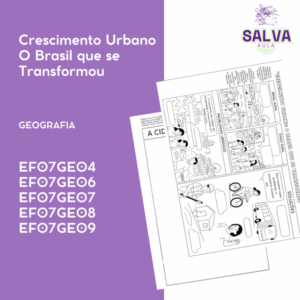 Crescimento Urbano O Brasil que se Transformou