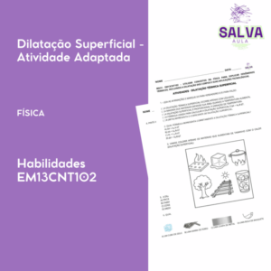 Dilatação Superficial - Atividade Adaptada