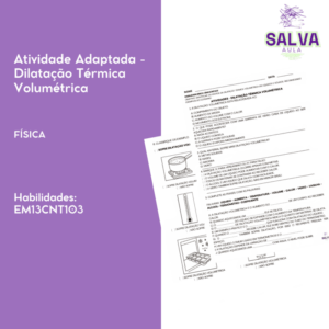 Atividade Adaptada - Dilatação Térmica Volumétrica