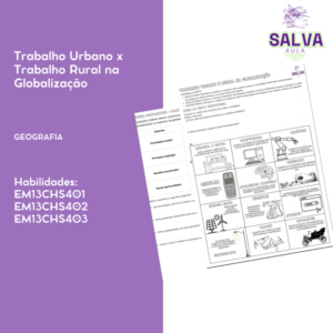 Trabalho Urbano x Trabalho Rural na Globalização