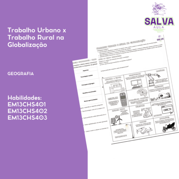 Trabalho Urbano x Trabalho Rural na Globalização