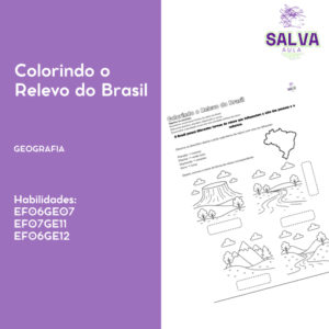 Colorindo o Relevo do Brasil