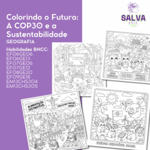 Colorindo o Futuro: A COP30 e a Sustentabilidade (6º ao Ensino Médio)