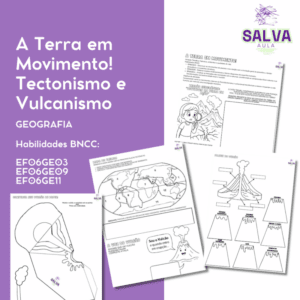 A Terra em movimento - tectonismo e vulcanismo.