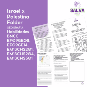 Israel x Palestina - Folder de atividades