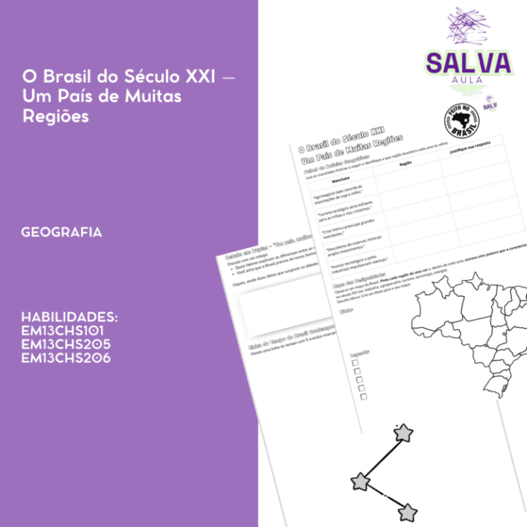 Seculo 21 O Brasil do Século XXI – Um País de Muitas Regiões - Salva Aula