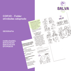 COP 30 - Folder adaptado sobre COP30