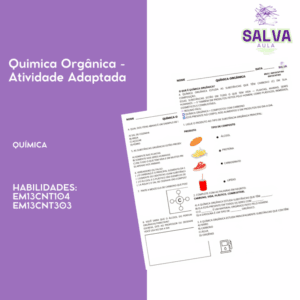 Química Orgânica - Atividade Adaptada