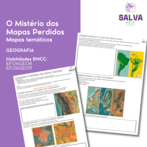 Mapas temáticos - O Mistério dos Mapas Perdidos