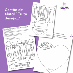 Cartão de Natal “Eu te desejo…”