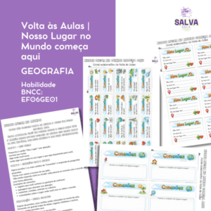 Volta às Aulas | Nosso Lugar no Mundo começa aqui