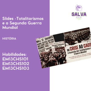 Slides - Totalitarismos e a Segunda Guerra Mundial