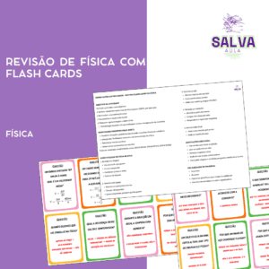 Revisão de Física com Flash Cards