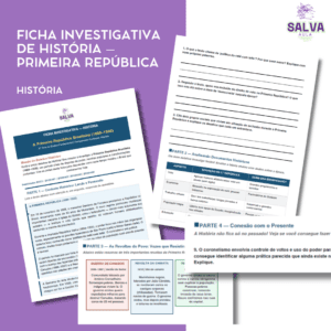 Ficha Investigativa – Primeira República