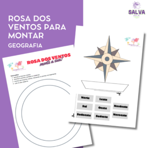 Rosa dos Ventos para montar