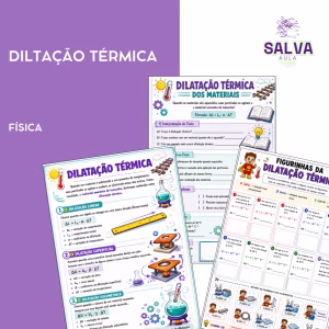 Atividade de Física - Figurinhas Dilatação Térmica