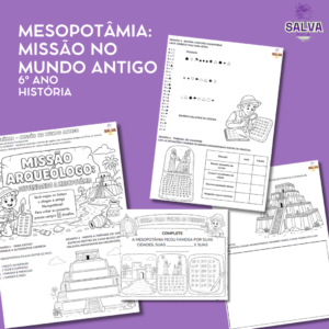 Atividade de História 6º ano – Mesopotâmia: Missão no Mundo Antigo