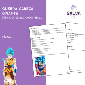 QUEBRA-CABEÇA GIGANTE – FÍSICA ENEM x DRAGON BALL