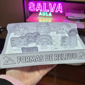 Maquete Interativa das Formas de Relevo + Passaporte de Atividades