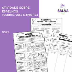 Espelhos: Recorte, Cole e Descubra