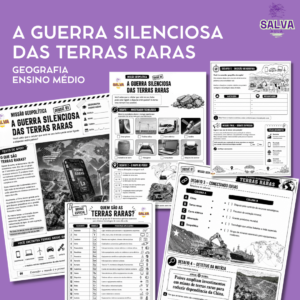 A Guerra Silenciosa das Terras Raras - Atividade de Geografia Ensino Médio