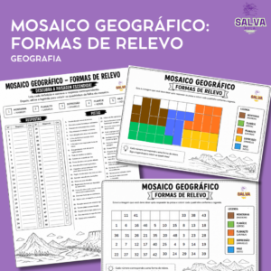 Mosaico Geográfico: Formas de Relevo
