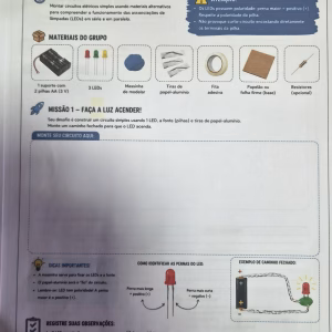 Desafio dos Circuitos elétricos – Atividade Experimental de Física