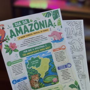 Dia da Amazônia - Livro de atividades