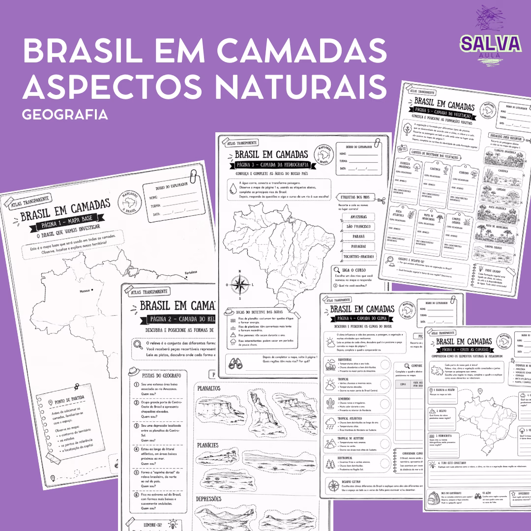 Brasil em Camadas: Aspectos Naturais do Brasil