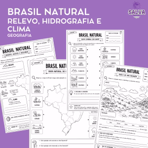 Brasil Natural | Relevo, Hidrografia, Clima e Vegetação