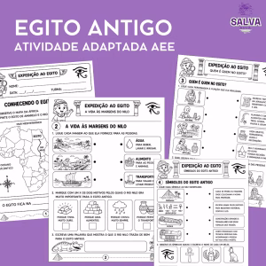 Egito Antigo - Atividade Adaptada AEE