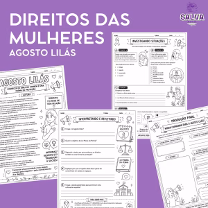 Agosto Lilás – Direitos das Mulheres