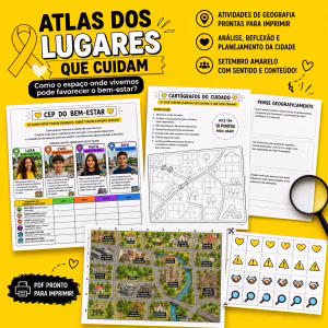Atlas dos Lugares que Cuidam – Cidade, Qualidade de Vida e Setembro Amarelo