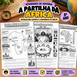 Partilha da África – Conferência de Berlim e Imperialismo