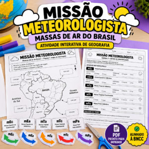 Massas de Ar no Brasil – Missão Meteorologista