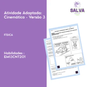 Atividade Adaptada Cinemática - Versão 3