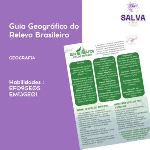 Guia Geográfico: O Relevo Brasileiro