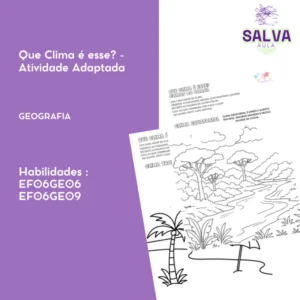 Que Clima é esse? - Atividade Adaptada
