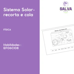 Sistema Solar- recorta e cola