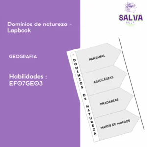 Domínios de natureza - Lapbook!