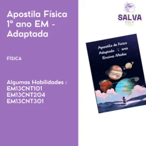 Apostila Adaptada Física - 1° ano