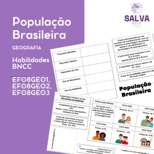 População Brasileira! - Lapbook Interativo!