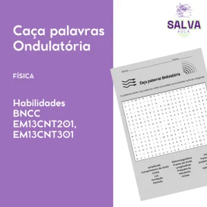 Caça palavras: Ondulatória