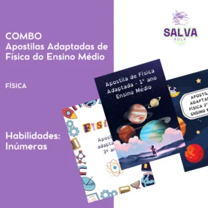 COMBO de Apostilas Adaptadas - Física
