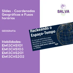 Slides - Hackeando o Espaço-Tempo Coordenadas Geográficas e Fusos Horários