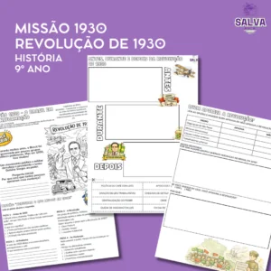 Revolução de 1930 – Atividade de História 9º ano pronta para imprimir